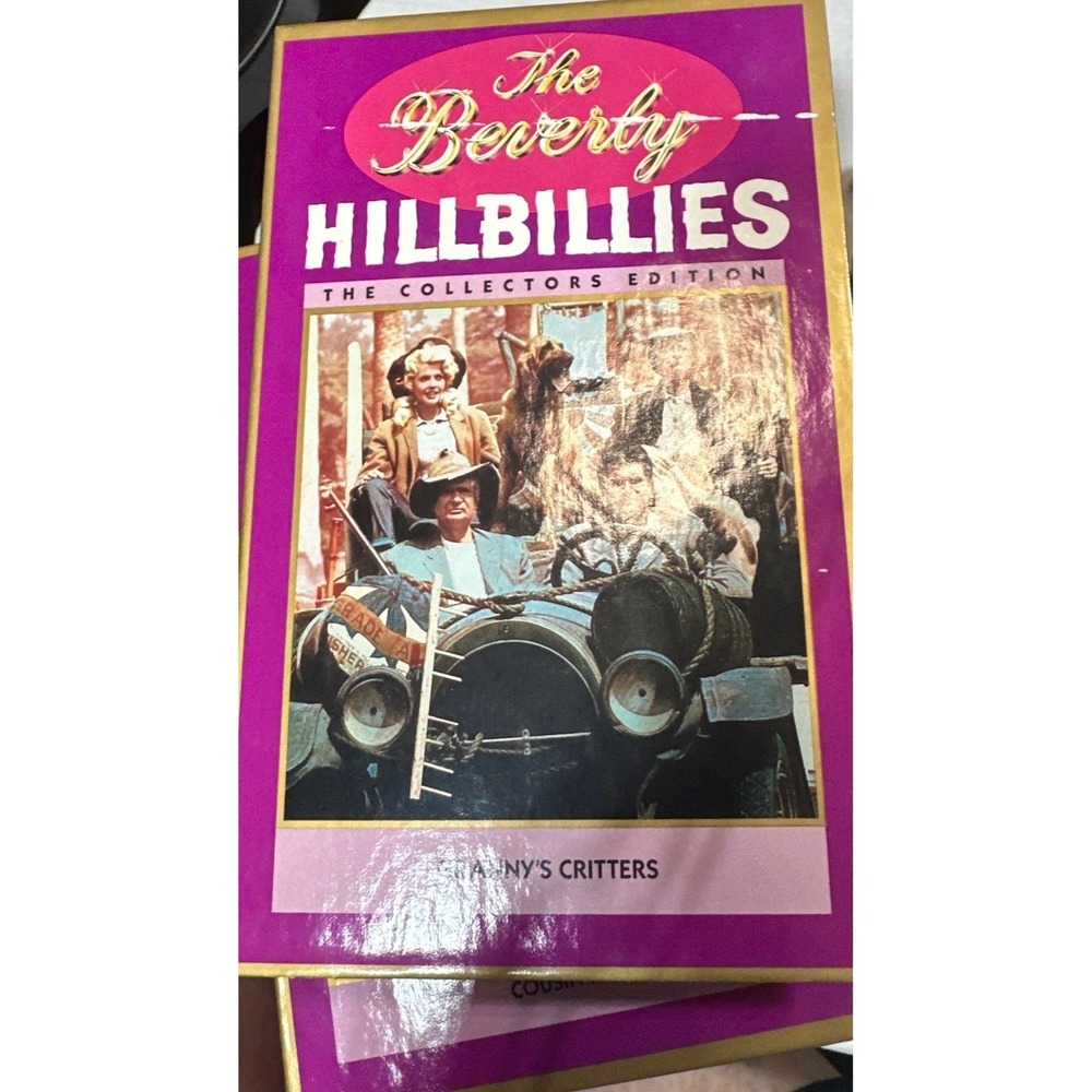 The Beverly Hillbillies VHS‎ Lot of 4 Collector's Edition Columbia House Video